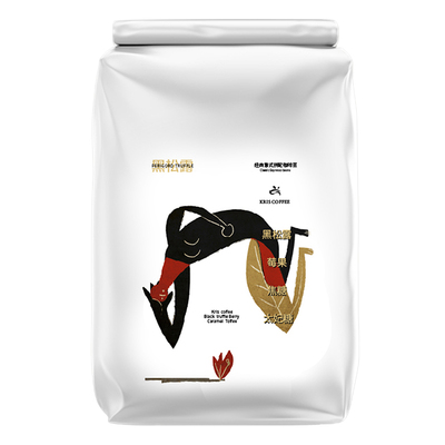 Kris咖啡 -黑松露 新鲜烘焙咖啡豆 口感浓郁丝滑 油脂丰富 无酸