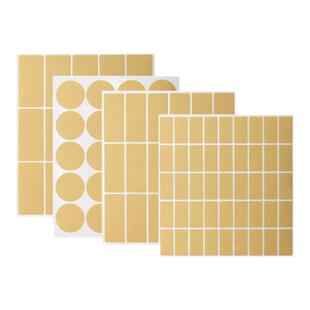 不干胶标签无痕贴纸收纳分类记号贴空白可手写便利贴商品标价格标识牌自粘性牛皮纸仓库办公用品小书签标记贴