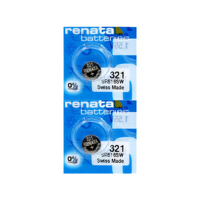 RENATA瑞士321电池SR616SW手表女