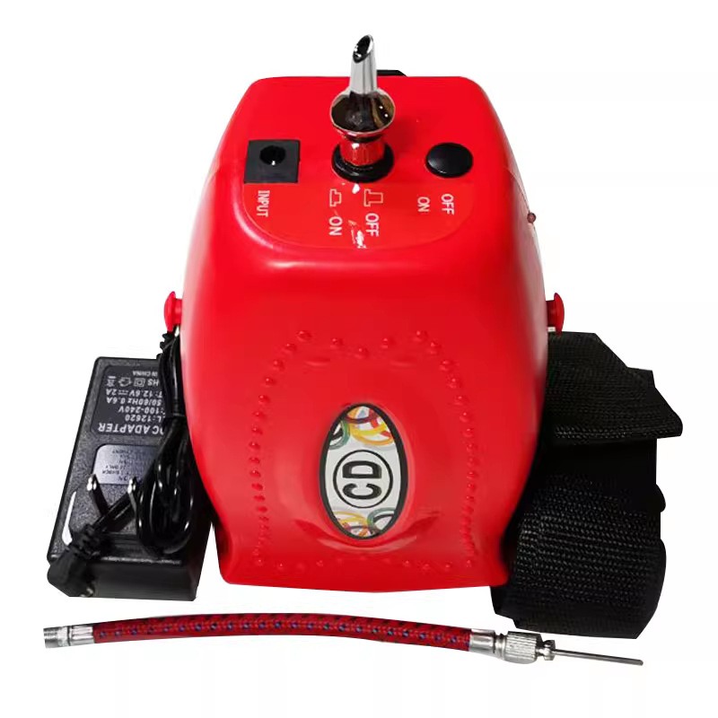 CD-607长条魔术气球专用充气泵式气球蓄电工具便携式电动充气泵