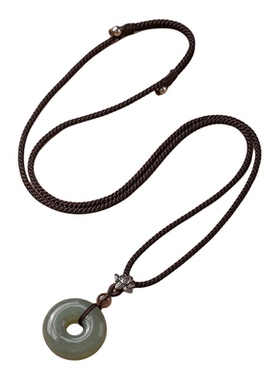 寄予纯银手工细款项链绳