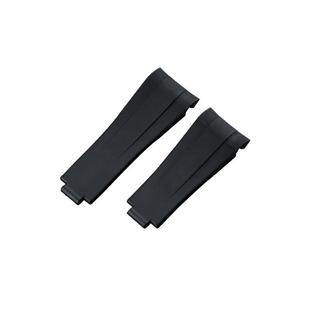 适配ROLES劳力士橡胶手表带男黑绿水鬼GMT迪通拿rubberb硅胶表带