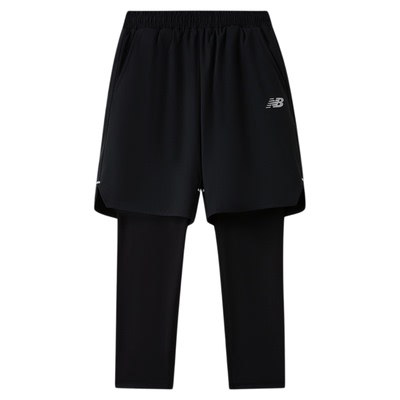 New Balance nb童装儿童男女26年春新款假两件打底裤ND7SG16063