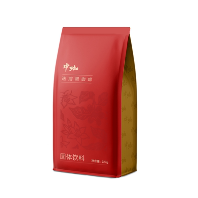 中咖速溶纯黑咖啡粉包邮