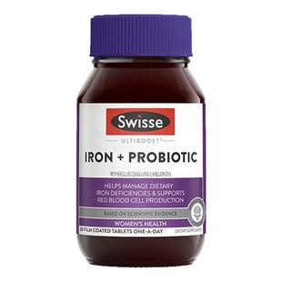 补铁补血贫血女性孕妇swisse成人补气血不足调理养血补铁片补铁剂