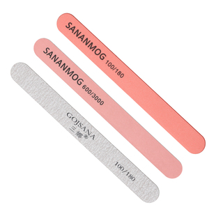 美甲搓条打磨条修指甲工具套装海绵细砂条薄款美甲店专用指甲锉