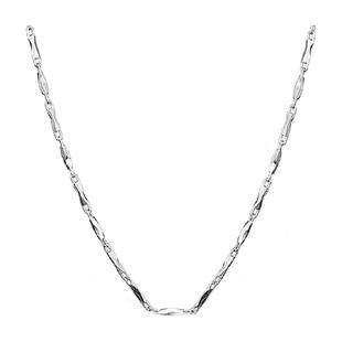 顺钦银楼S999足银本色项链母亲节礼物纯银锁骨链百搭高级银饰