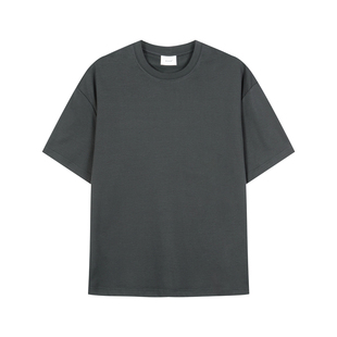 BCALM 26SS「桑蚕丝短袖」极简真丝老钱风莫代尔长绒棉混纺T恤男