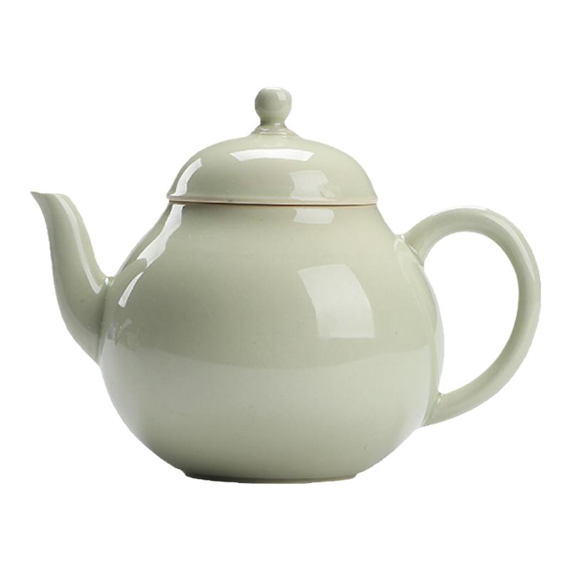 手执茶壶功夫茶具单壶手工原矿色