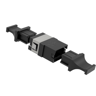 波钢法兰盘MPO-MPO光纤耦合器MPO-MT光纤适配器连接器头MPO光纤跳线光缆等通用型