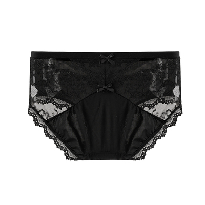 UFEEL内裤女纯棉底档法式蕾丝纯欲高级舒适女士三角内裤3842