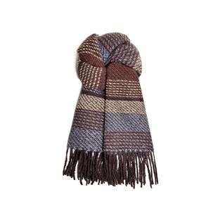 MINISO名创优品围巾男女秋冬季2025新款格子韩系英伦风披肩高级感