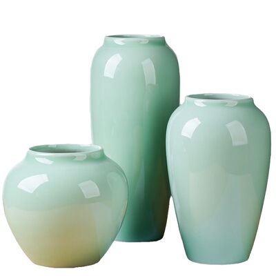 景德镇新中式陶瓷水培花瓶