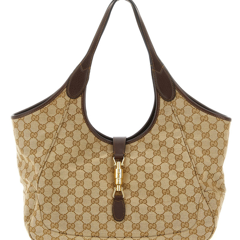 GUCCI 古驰女士中号mercato 帆布腋下肩包 26早春新款 意大利代购
