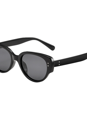 复古猫眼偏光太阳镜女款可配度数