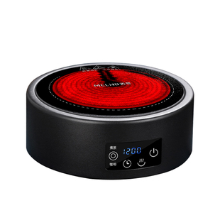 美菱电陶炉全玻璃养生壶家用多功能电热烧水壶电磁炉花茶壶煮茶器