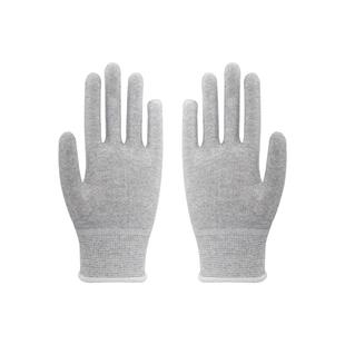 专业防静电手套劳保薄款涂指轻薄无尘车间专用装机电子厂男女透气