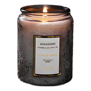 植物大豆蜡香薰蜡烛持久留香卧室浪漫氛围无烟家居装饰送好友礼物