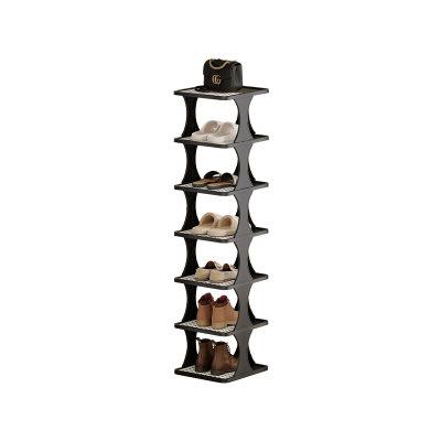 中古风鞋架门口家用简易多层夹缝