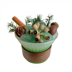 只此青绿精油香薰扩香石天然晶石香氛礼盒摆件创意圣诞节生日礼物