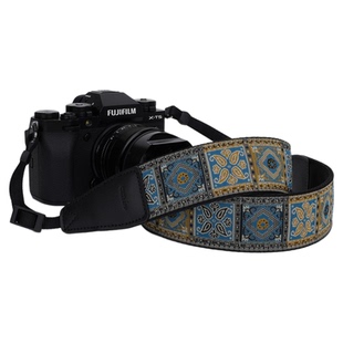 cam-in绣花相机背带复古摄影肩带民族风适用尼康索尼ZVE10富士XT5