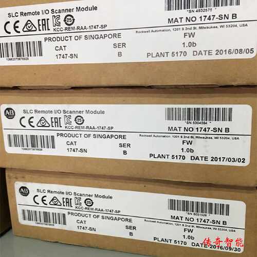 议价美国罗克韦尔Allen-BradleyAB1747-OS302模块全新未拆质保1年