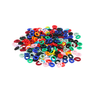 编绳配件平结线圈手工编织红手绳手链DIY材料菠萝结手串隔圈固定