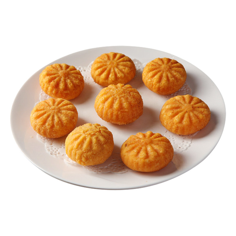 大笑香芋地瓜丸油炸食品速冻小吃南瓜饼奶茶店咖啡厅休闲小吃440g