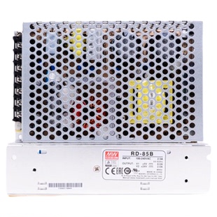 明纬开关电源RD/RID-35/50/65/85 A/B双路W输出5V12V24V/1A4A5A7A