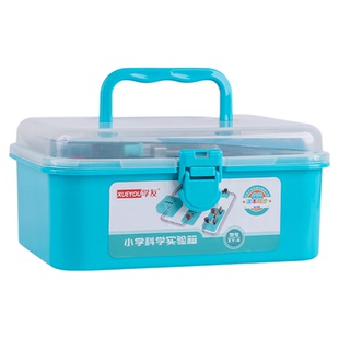 小学科学电路实验器材简单电路箱四年级下册科学实验套装物理电学小灯泡亮了开关串联并联材料装置电磁学实验