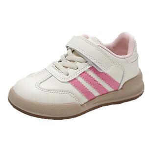 儿童鞋子2026春秋新款女童运动鞋男童德训板鞋春款透气小白鞋单鞋