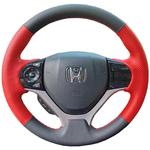 12-15款本田九代思域方向盘套真皮13-20款杰德把套手缝专用全包款