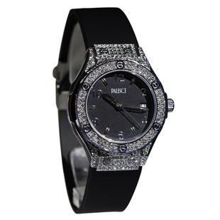 海达豪力小众时尚chic百搭ins高级感满天星鹦鹉螺手表女生礼物