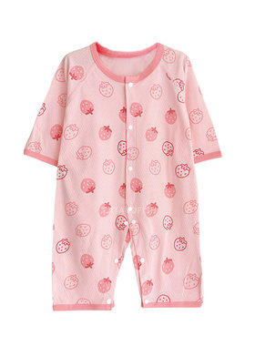 女童宝宝纯棉空调服哈衣夏装外穿