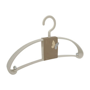 好美丽宽肩衣架挂衣服大衣外套防滑无痕可旋转挂钩衣挂衣撑子43cm