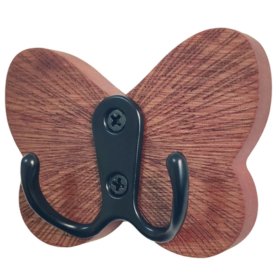 悬挂式抽纸挂钩专用双钩入户门挂钥匙玄关厨房家用蝴蝶挂钩免打孔