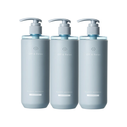 【直播间专享】OffRelax零压瓶长效蓬松净澈洗发水控油清爽油头
