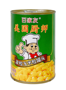 即食寿司烘焙玉米粒罐头