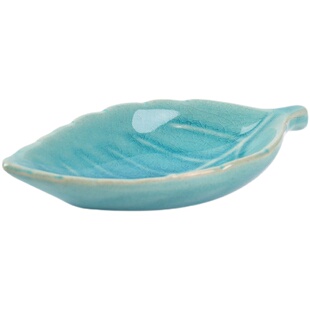 美容院专用精油碟子spa水疗分装调配碗陶瓷杯长叶碟美容工具用品