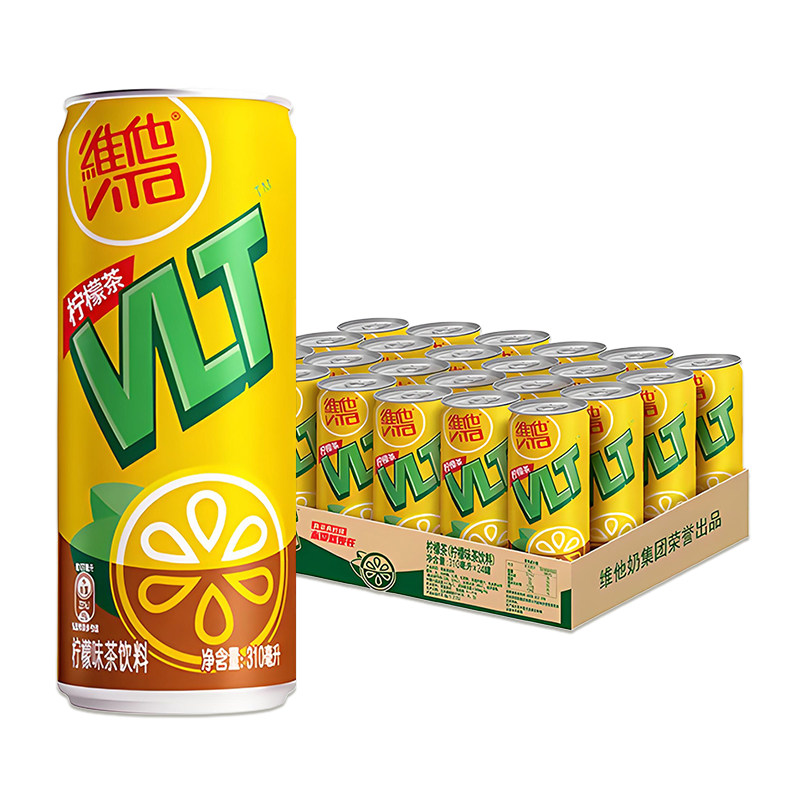 维他柠檬茶310ml*24罐整箱