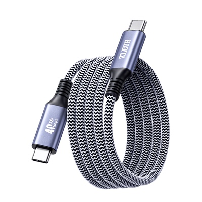 值计USB4全功能Type-C数据线雷电