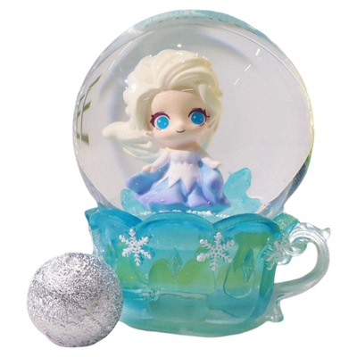 梦境魔法冰雪奇缘音乐水晶球盲盒