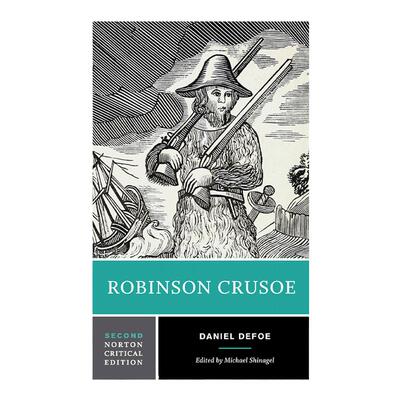 英文原版 Robinson Crusoe 鲁滨逊漂流记 第二版 诺顿文学解读系列Norton Critical Edition 英文版 进口英语原版书籍