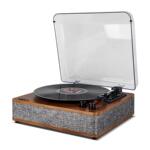 山水黑胶唱片机复古留声机蓝牙音响摆件生日礼物小众LP便携式