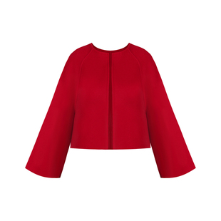 MummyCat下蛋喵【昭和情书】10羊绒90绵羊毛毛呢斗篷外套