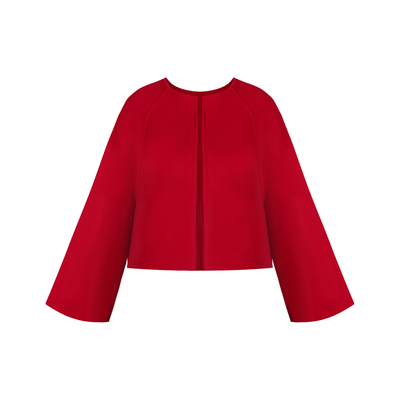 MummyCat下蛋喵【昭和情书】10羊绒90绵羊毛毛呢斗篷外套