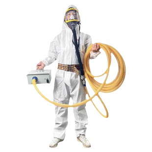 长管空气呼吸器电动送风式面罩自吸式便携式有限空间作业应急器材