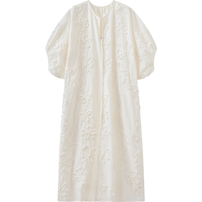 【商场同款】播 bo26夏新品短袖连衣裙女灯笼袖裙子BDT2LD2007