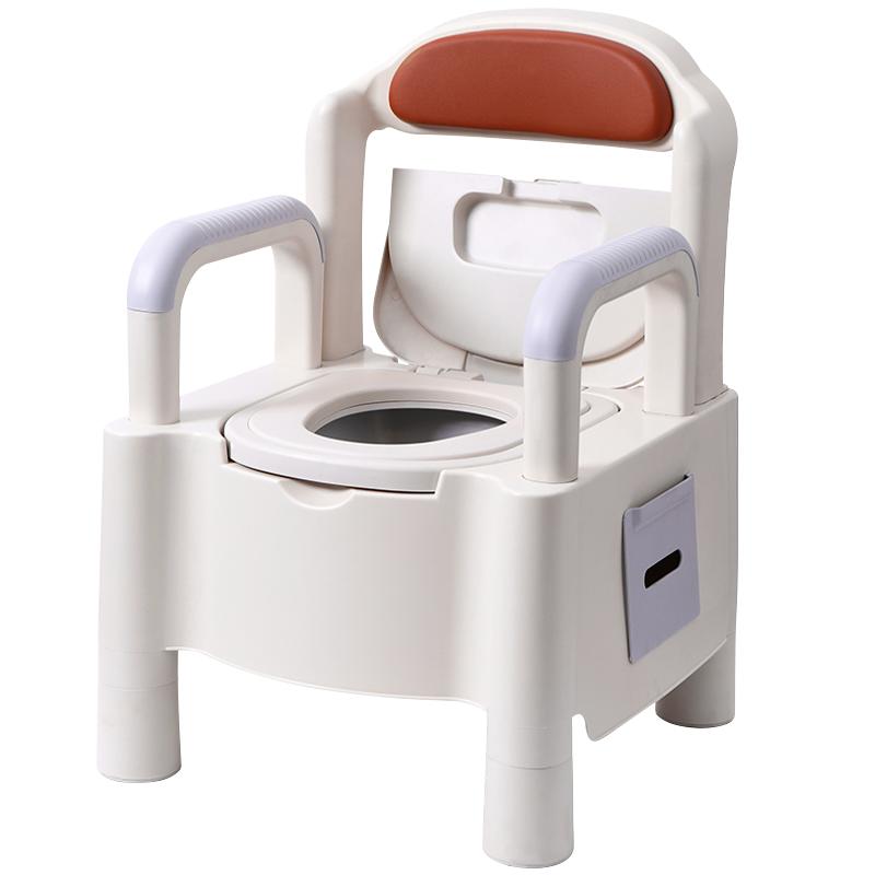 老人马桶坐便器家用可移动便携残疾老年人孕妇病人室内扶手座便椅