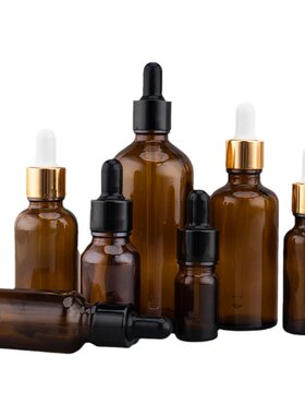 玻璃精油分装滴管瓶30ML琥珀色